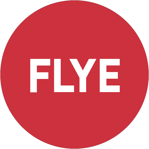 FLYE logo FLYE logo