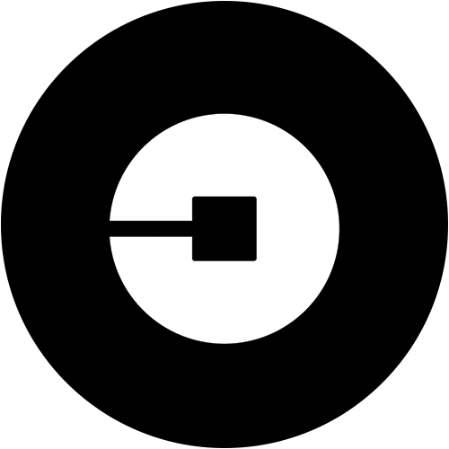 UBER logo UBER logo